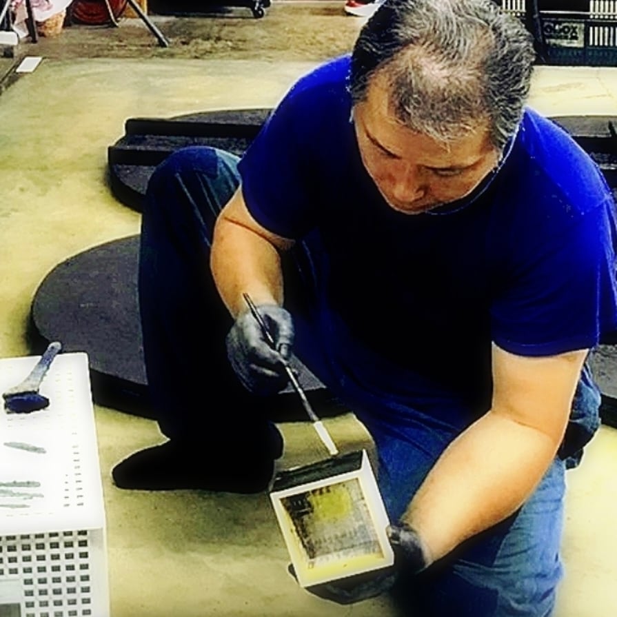 天然アロマオイル付 CUBE 阿波藍(エイジング)～癒しの aroma interior