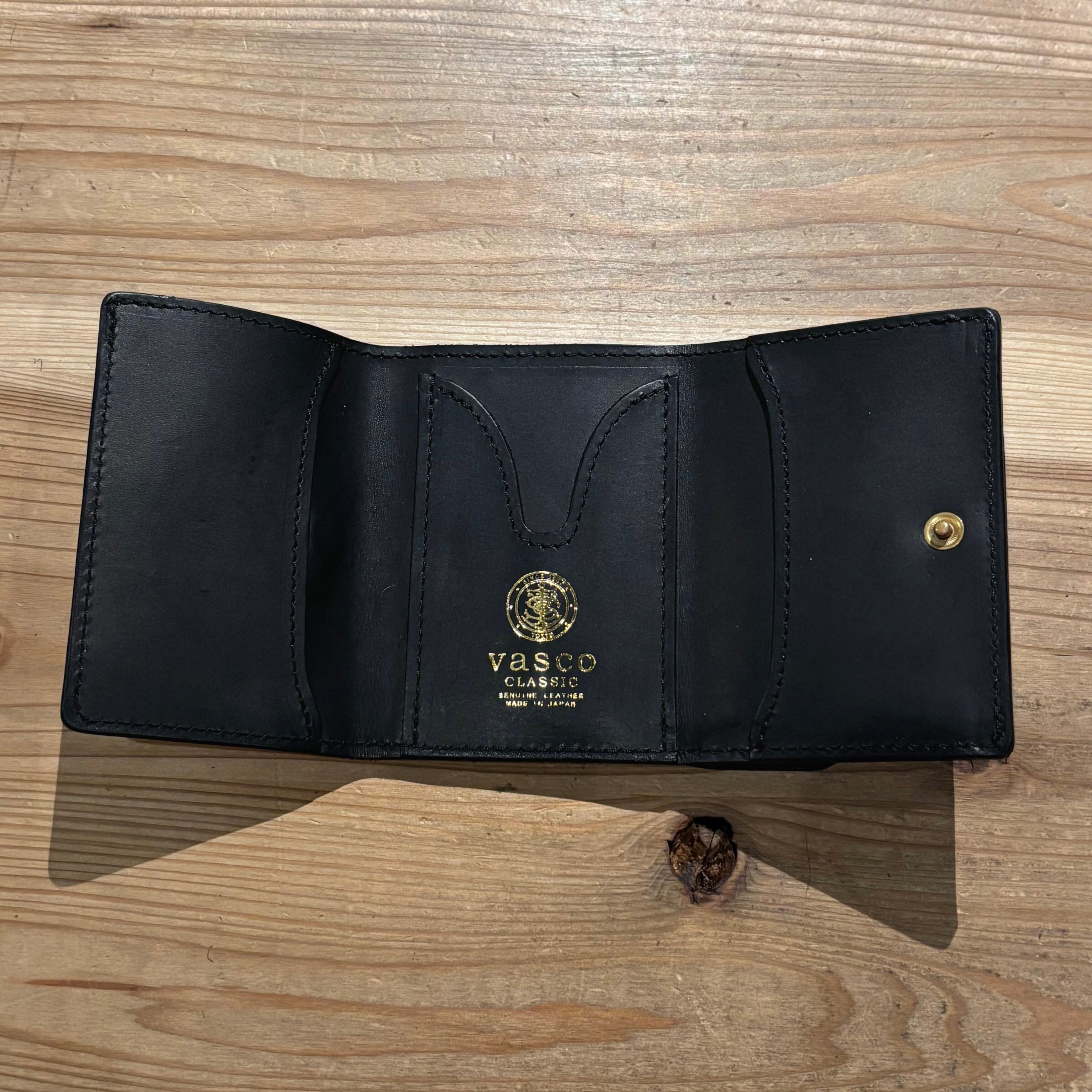VASCO / LEATHER VOYAGE POCKET WALLET- Black ヴァスコ レザー 財布 3