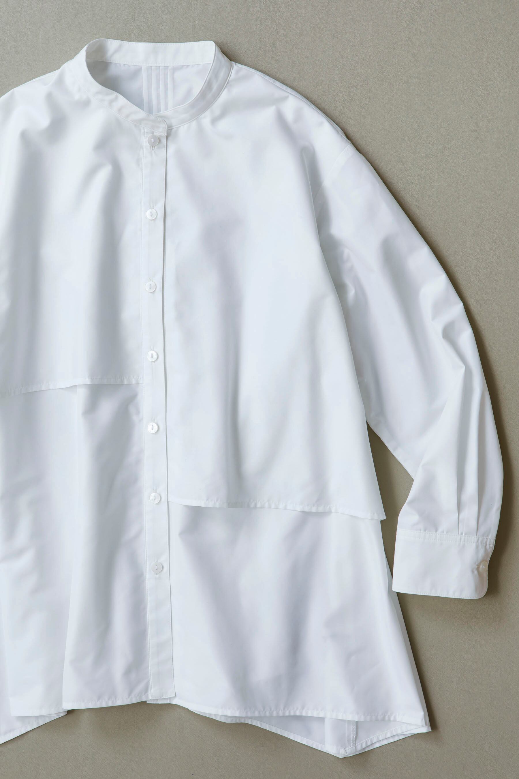 クレリックシャツwhite | anplegant 