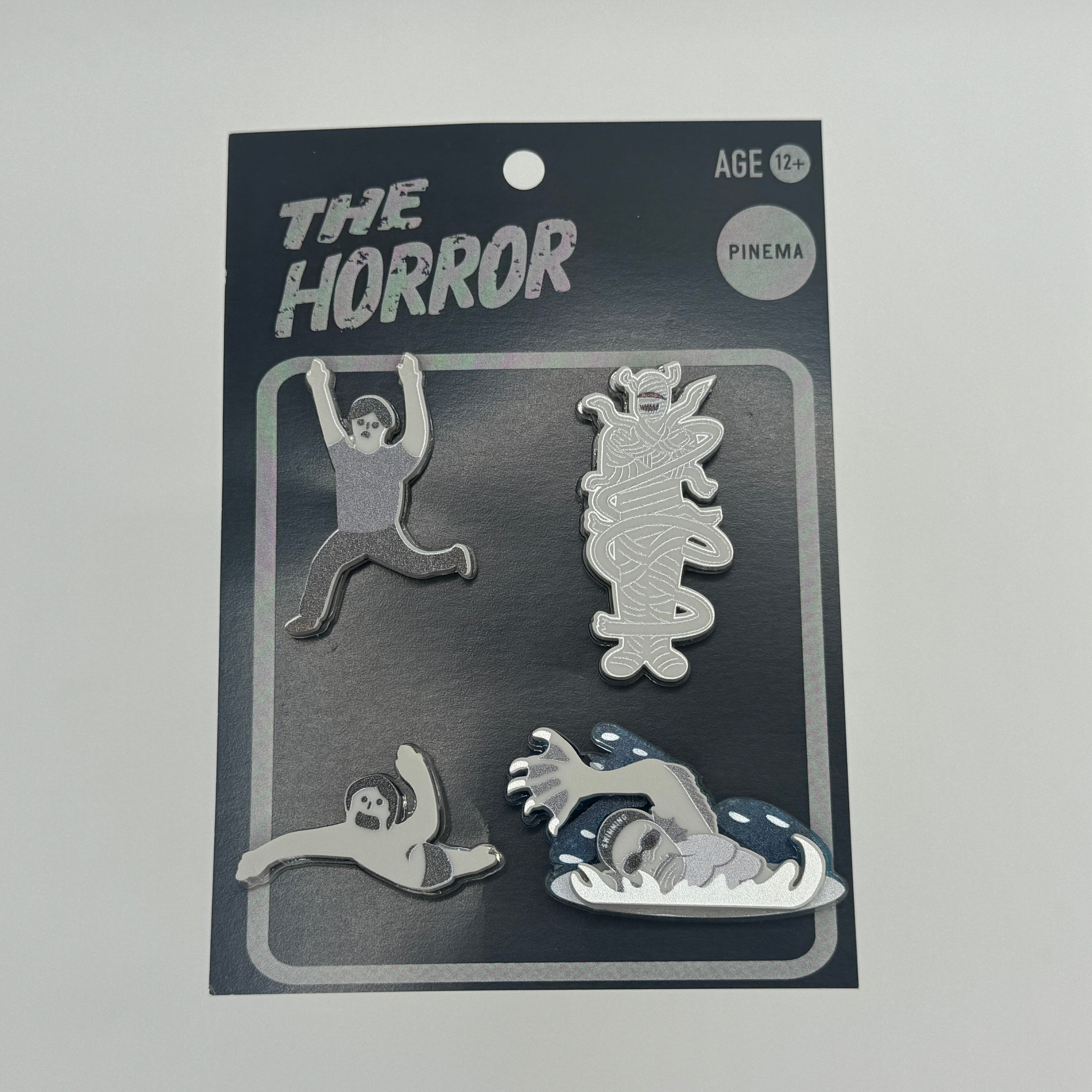 ミイラ男&半魚人襲来 ピンバッジ | THE PINEMA