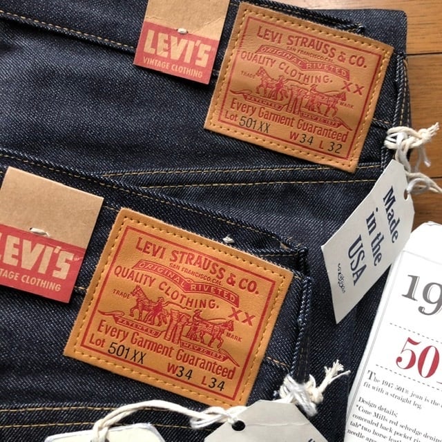 NOS(デッド品) Levi’s LVC(米国製) 501XX 1947年 34-34 | Room Style Store powered by  BASE