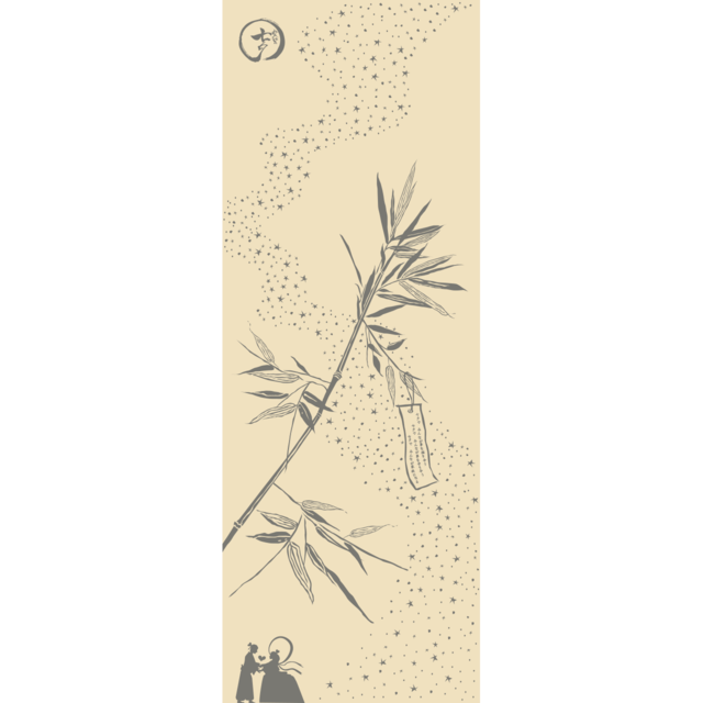 【寄付率80％】激レア　七夕協会オリジナル　手ぬぐい