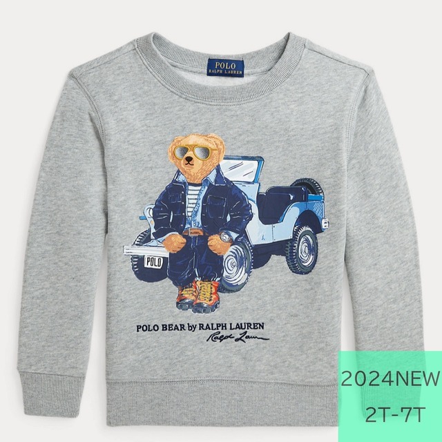 予約販売　KIDS 90-130CM　Polo Bear スエット