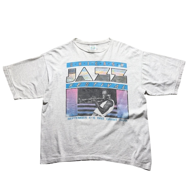 vintage 1992’s CHICAGO JAZZ FESTIVAL tee “MILES DAVIS”