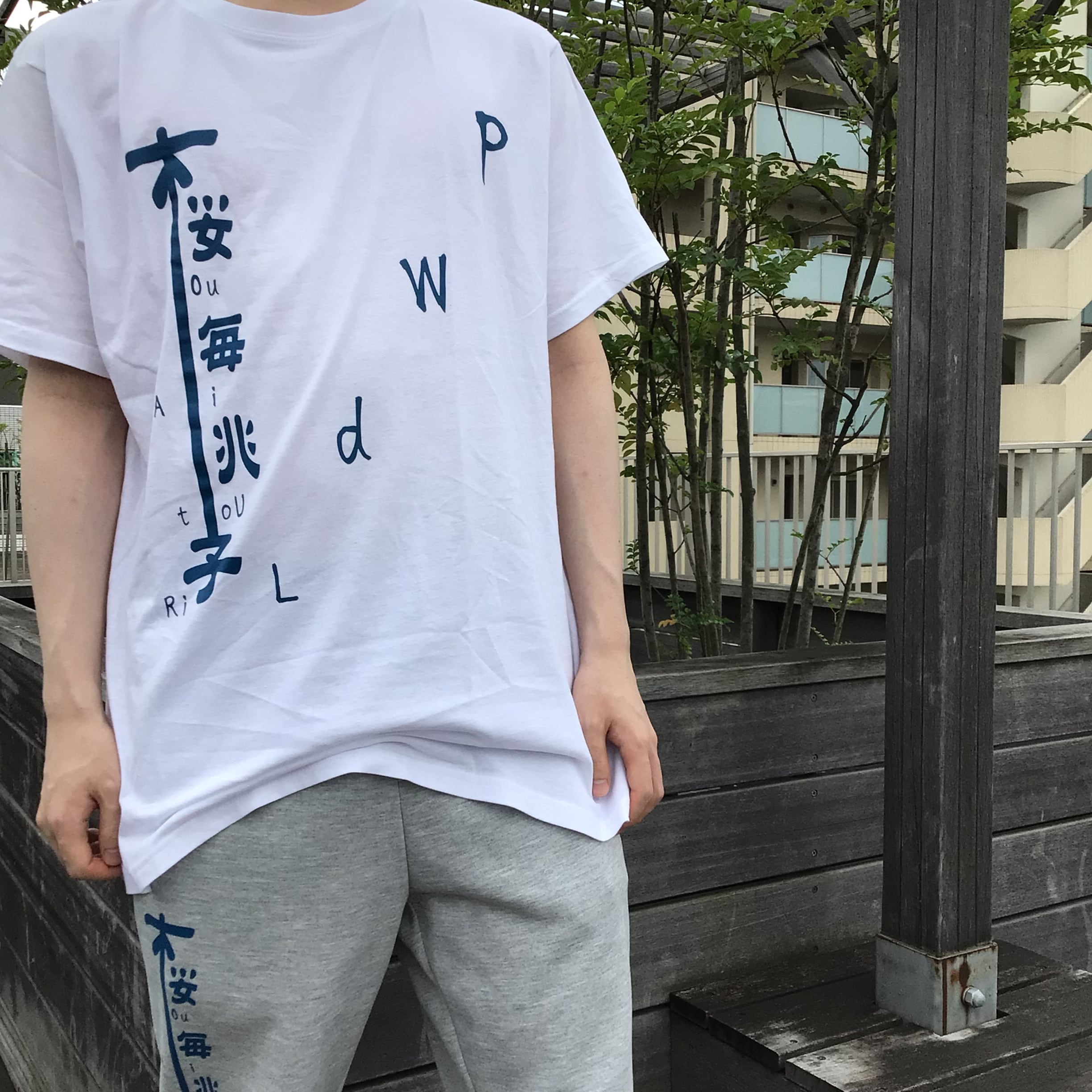 桜梅桃李LOGO Tシャツ model2022