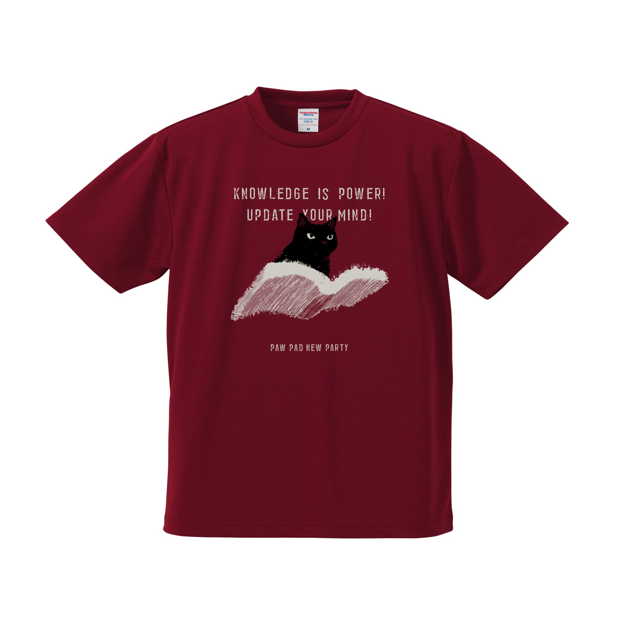 【ドライ】Tシャツ 本猫