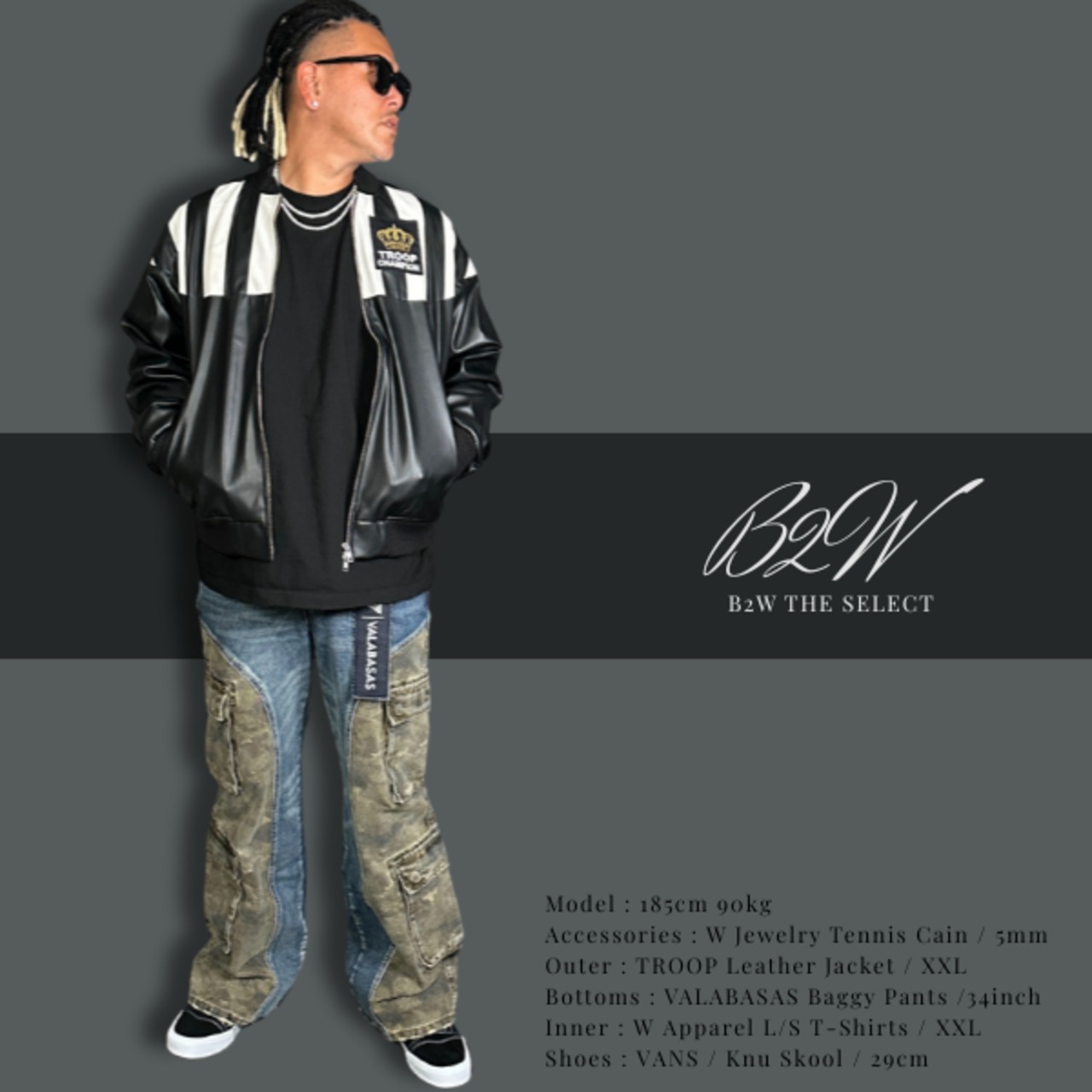 VALABASAS「"Revel" Baggy Cargo Pants Blue×Camo」 - 11