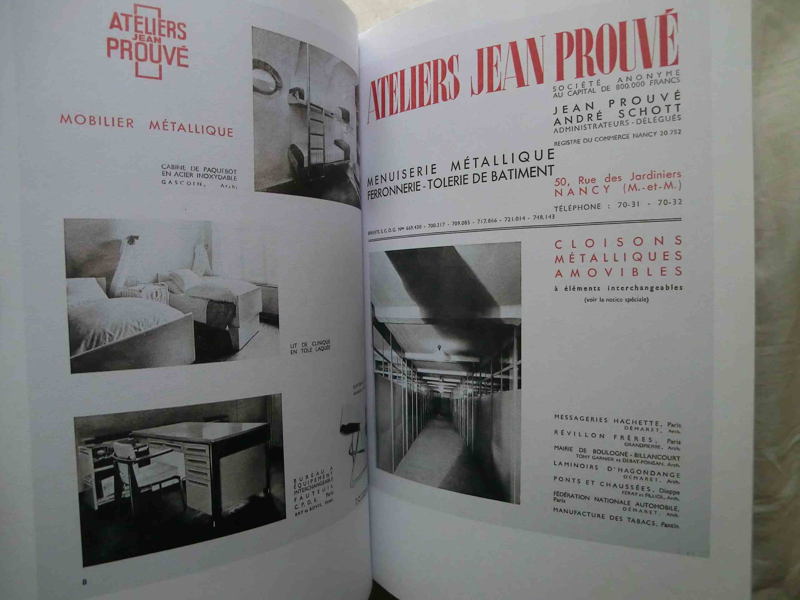ジャン・プルーヴェ パリ 150プロジェクト Jean Prouve et Paris 戦後
