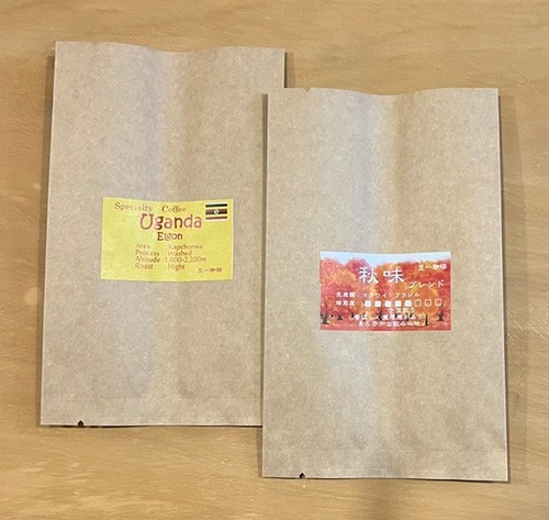 おすすめコーヒー「粉」２種（100ｇ×2）送料込