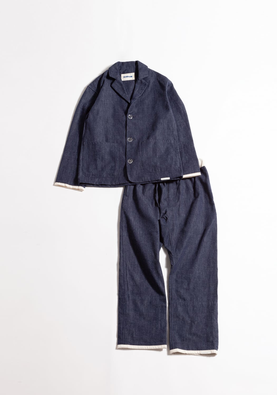 NOWHAW 【21AW】“day Jr.” pajama #denim | 蒔田商店