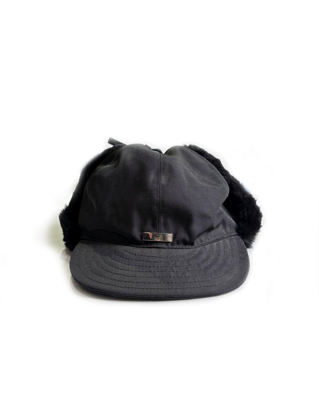 USED] “ GUCCI グッチ ” ファー イヤーフラップ キャップ | minim