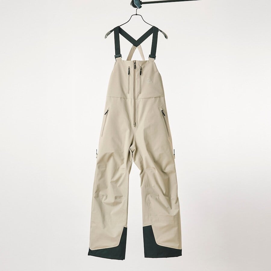 UNFUDGE 『 GENTLE BIB PANTS - BEIGE 』 26/27 アンファッジ