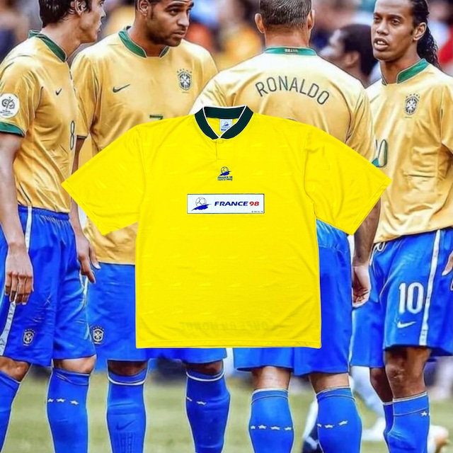 1998s FIFA WORLD CUP BRAZIL football shirt