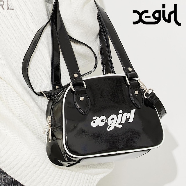 【X-girl】MINI BOSTON BAG