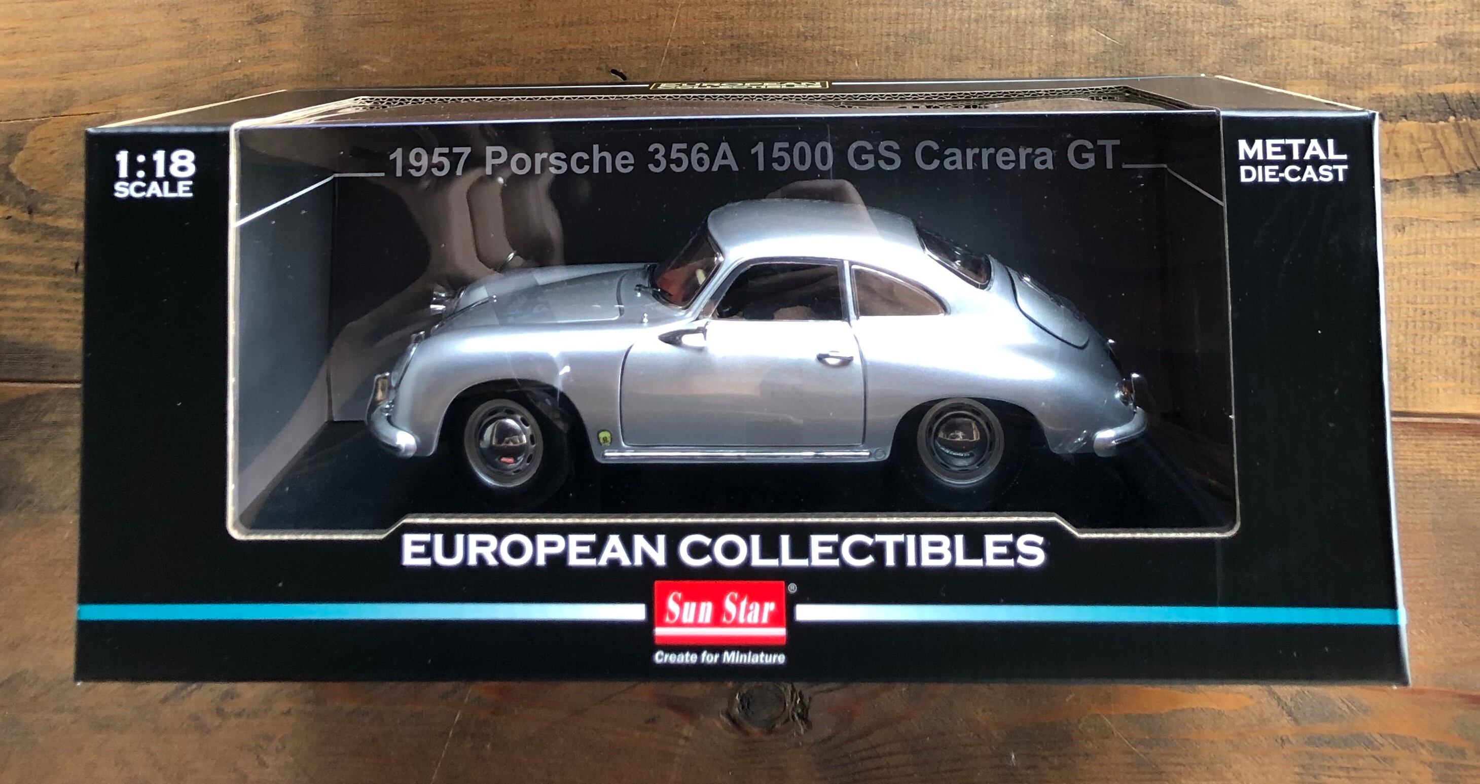 1/18 ポルシェ356A 1500GSカレラGT 1957レッド サンスター製 Amazon | サンスター ポルシェ 356A 1500 GS カレラ GT 57 ポリアンサ