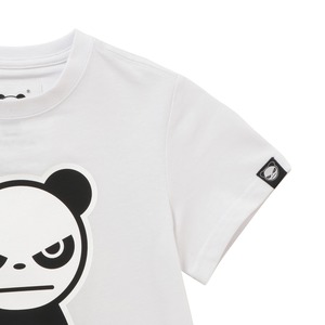 送料無料【HIPANDA ハイパンダ】キッズ Tシャツ KID'S BASIC LOGO PRINT SHORT SLEEVED T-SHIRT / WHITE・BLACK