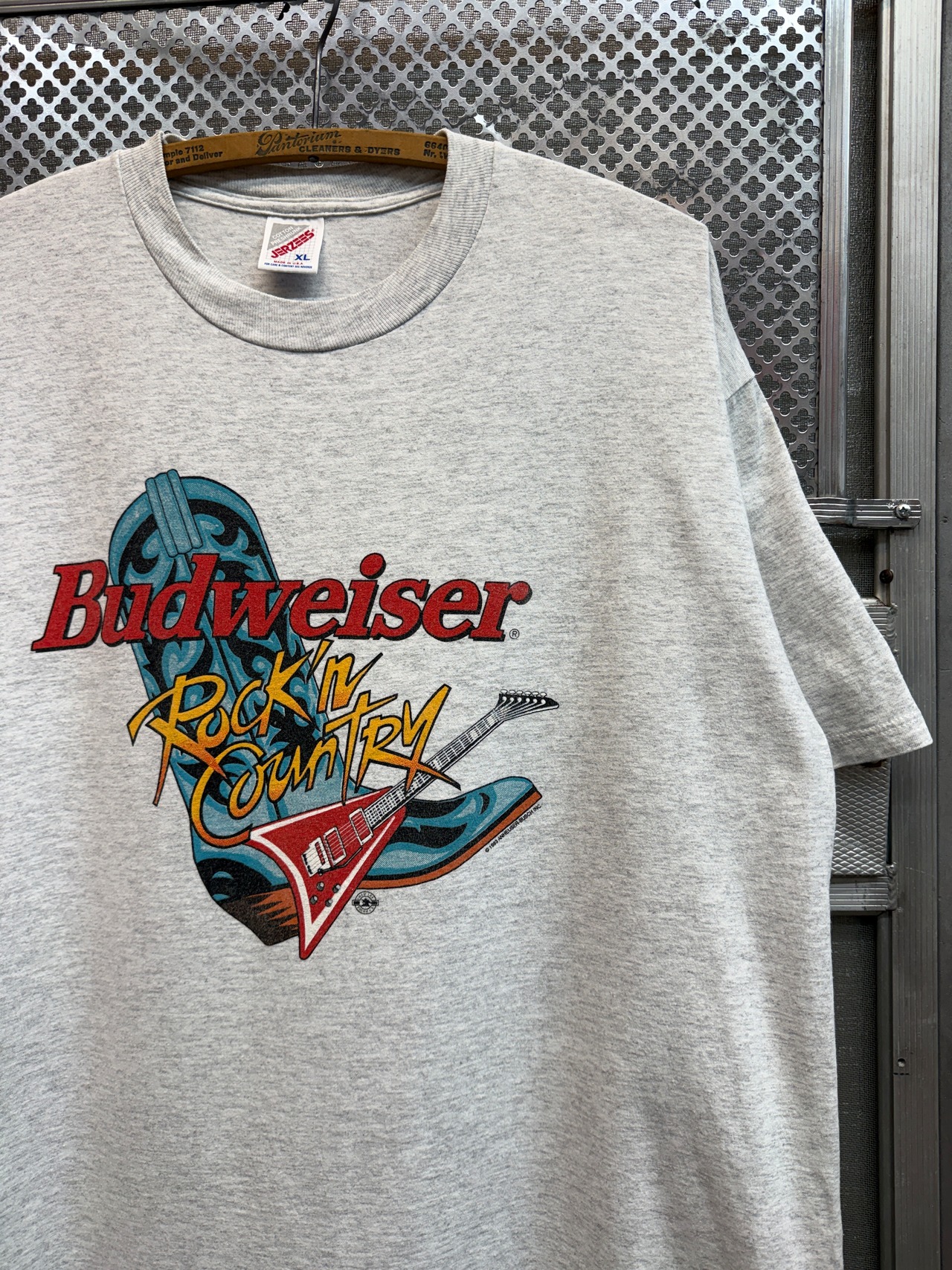 90s Budweiser (Rock ’N Country Tour) / JERZEES made in usa・画像2