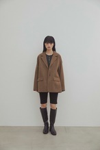 DU250705 Check Tailored Jacket【Outer Collection】【11月中旬予約商品】
