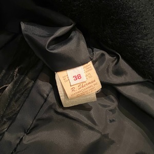 vintage 1970’s black leather riders jacket