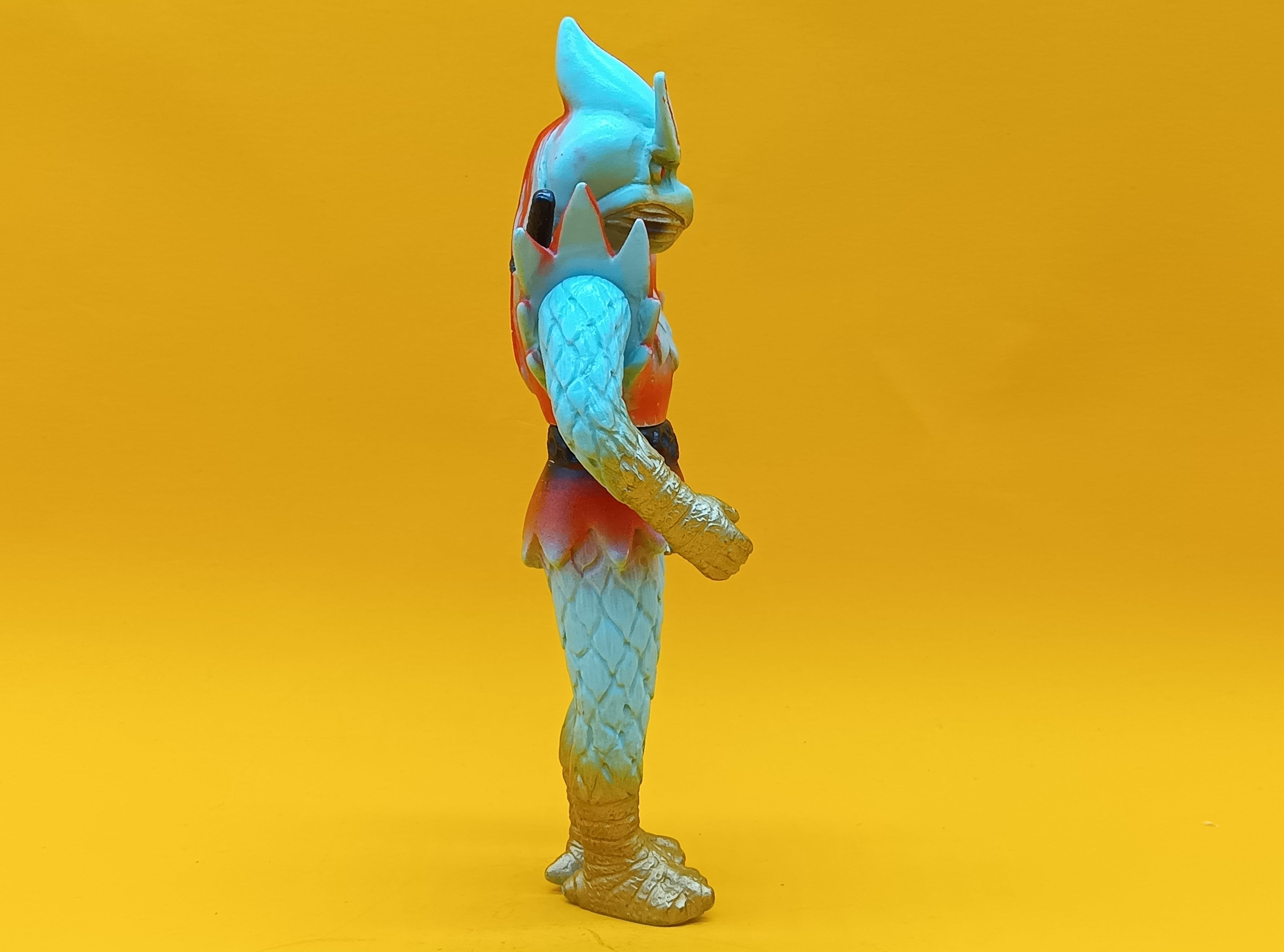 変身忍者 嵐 ソフビ パチ 旧バンダイ 変身忍者嵐 面取れ ソフビ 当時物｜Yahoo!フリマ（旧