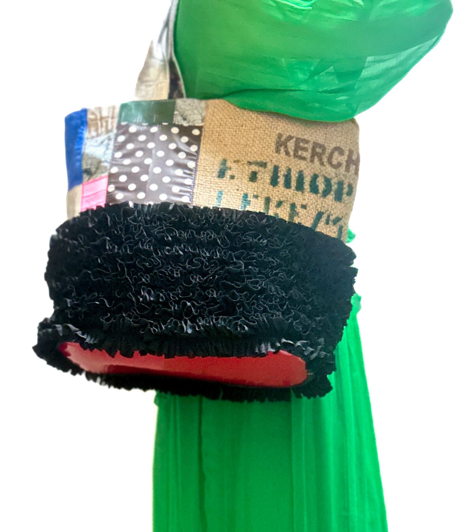 パッチワークトートバッグ L＃BKフリル | a Linden:tree リンデンツリー