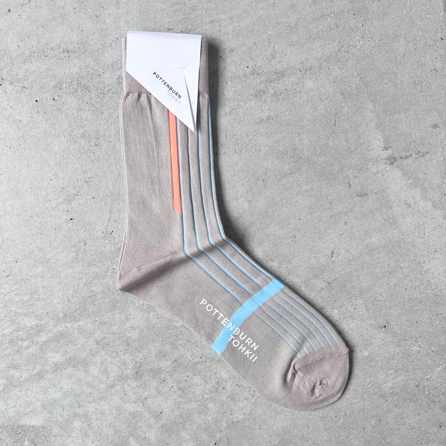 POTTENBURN TOHKII / stripe socks