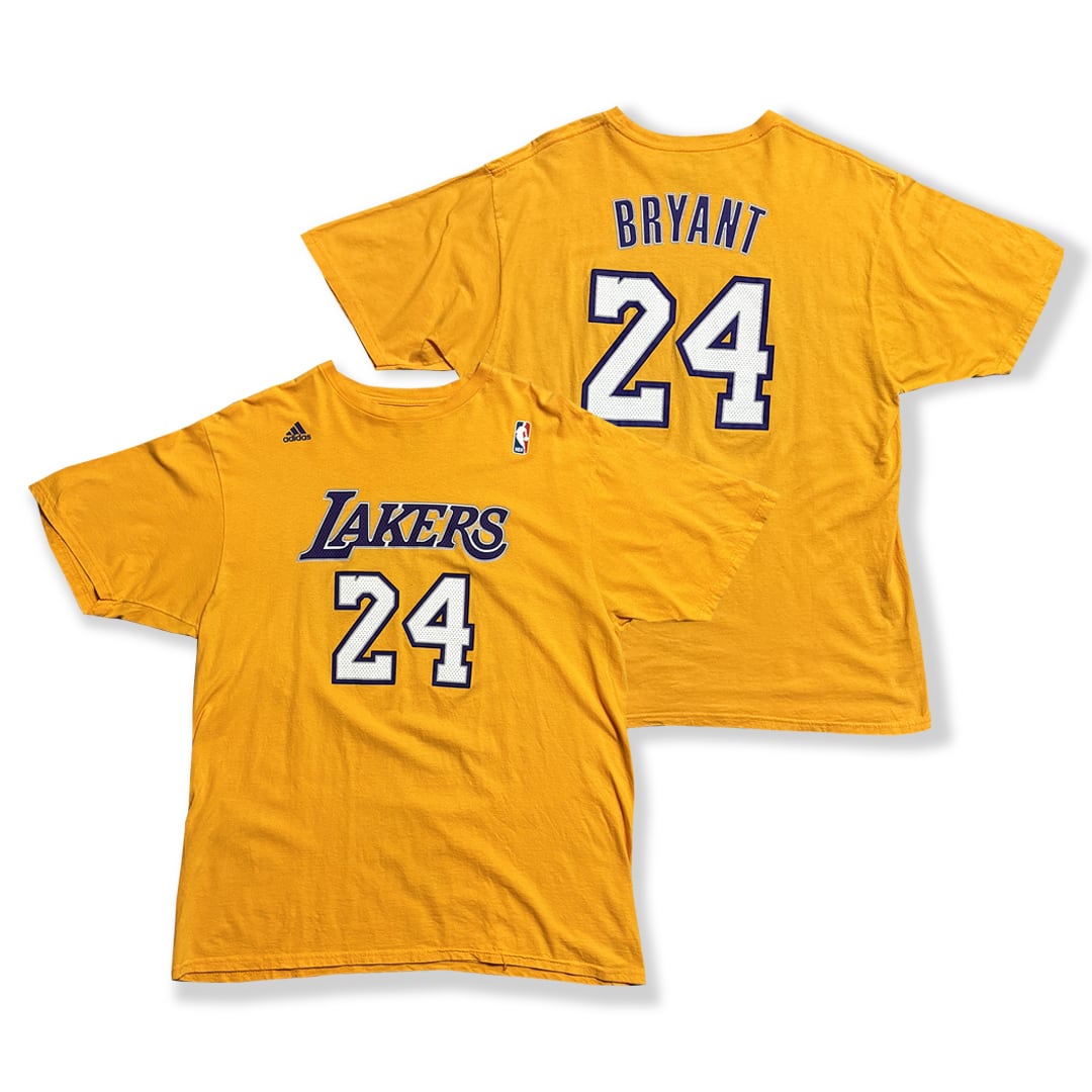 Kobe Bryant 【Los Angeles Lakers】 Numbering T-Shirt. adidas