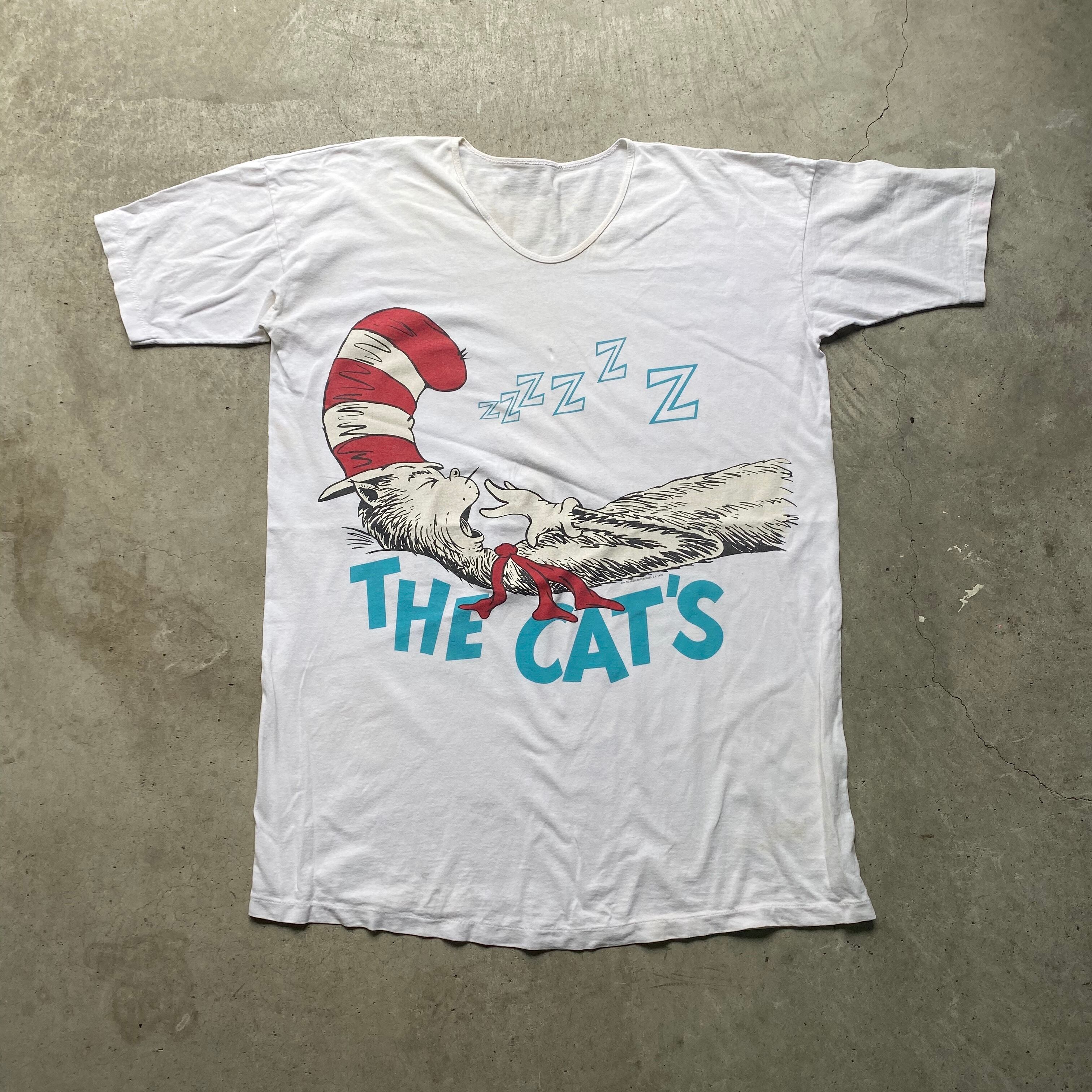 90年代 THE CAT IN THE HAT キャットインザハット プリントT