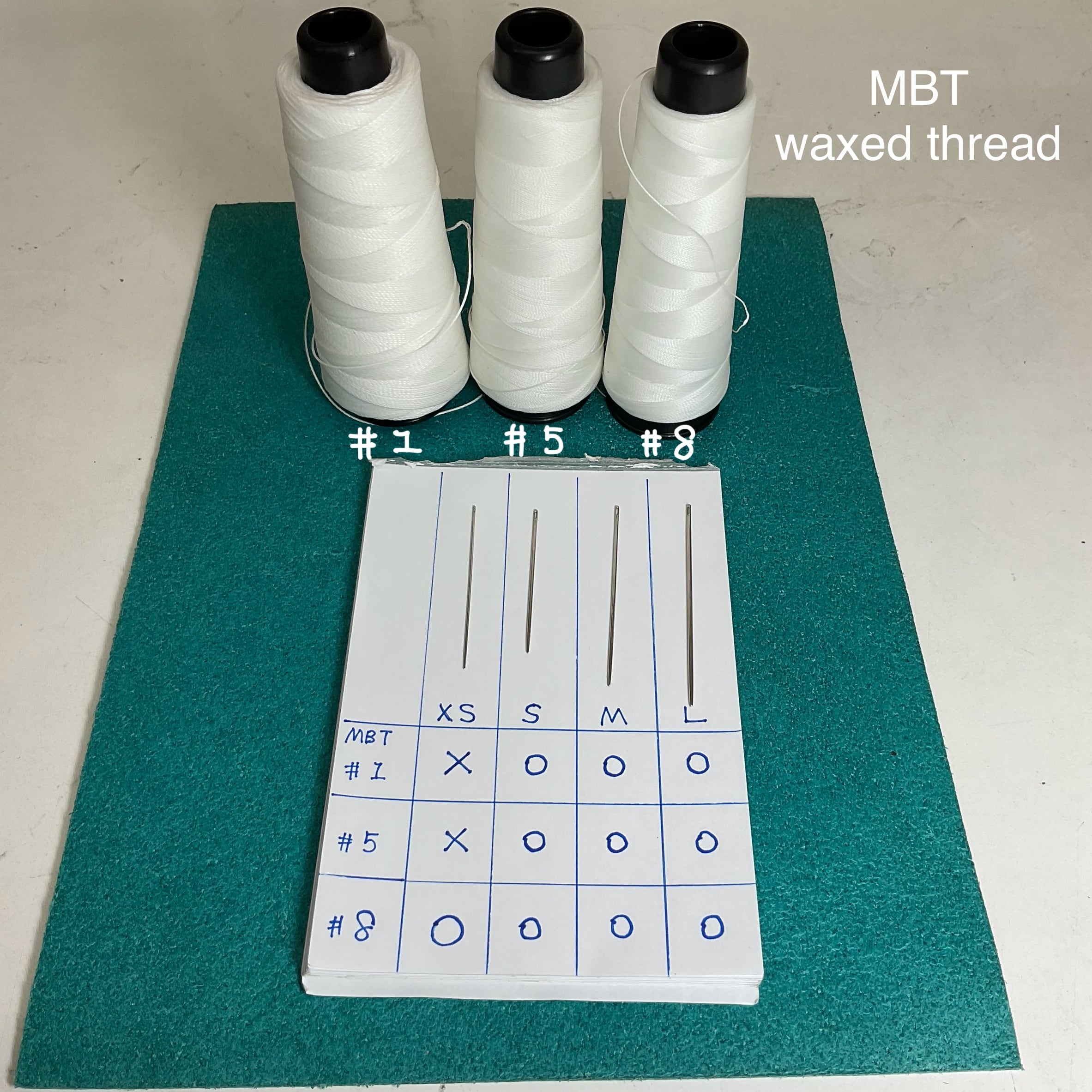 丸針 (L/ 極太) 5本入り ⌀1.35mm×65mm (レザークラフト専用