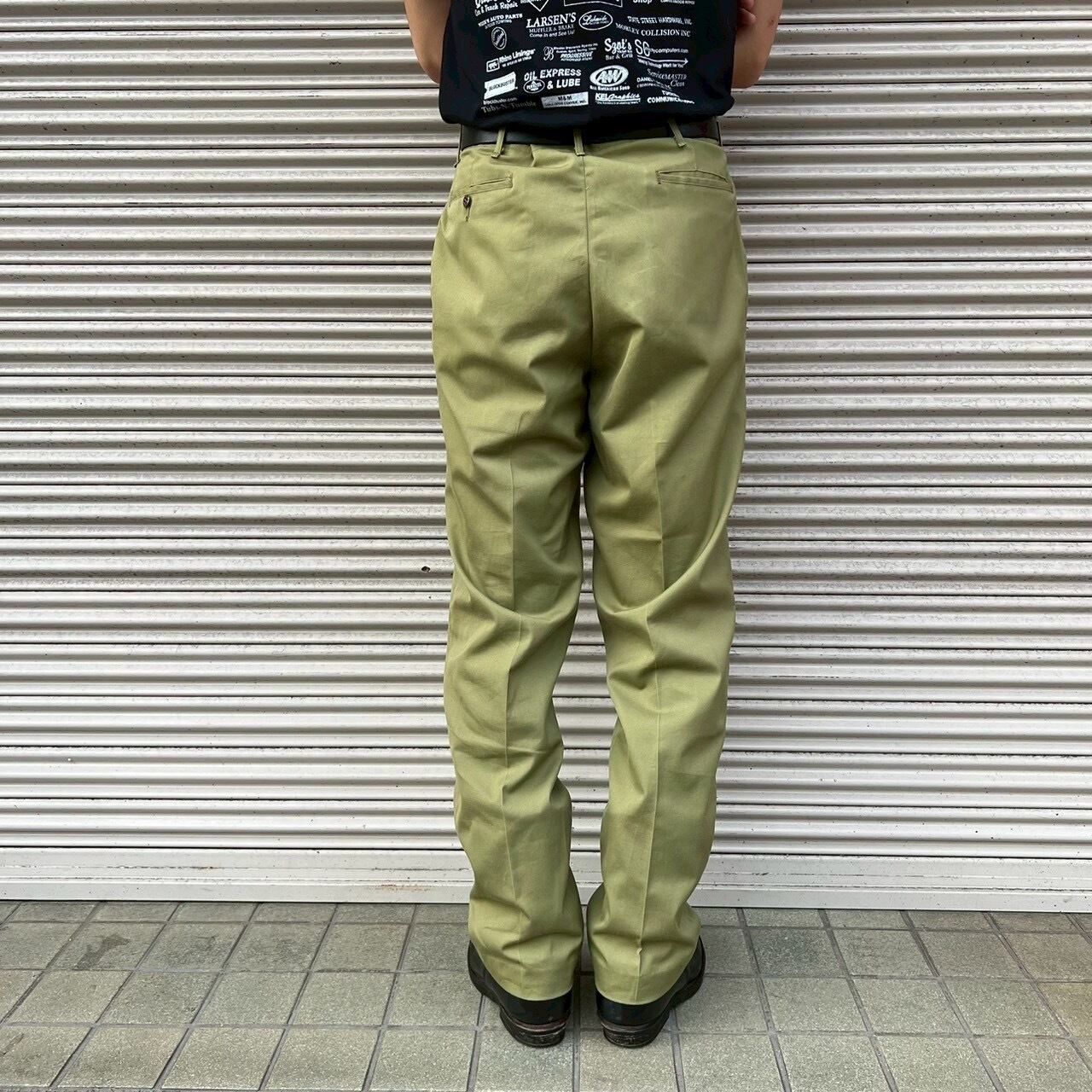 デッドストック 70s USA製 ボーイスカウト チノパンツ scovill highground_ta-0585