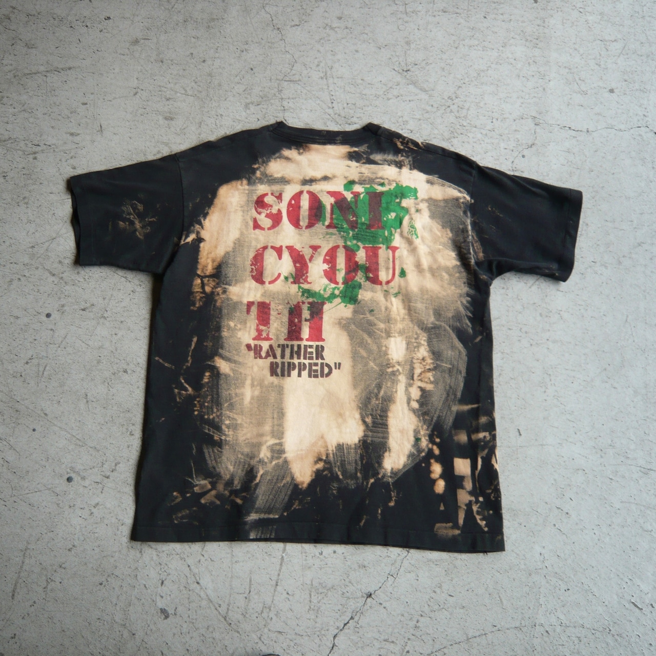 Mu-I SONIC YOUTH RATHER RIPPED SS T-SHIRTS