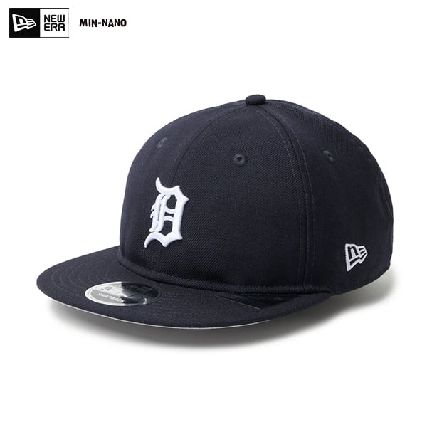 NEW ERA ニューエラ 14880371 RC 9FIFTY Flat Visor powered by GORO (min-nano) デトロイト・タイガース ネイビー