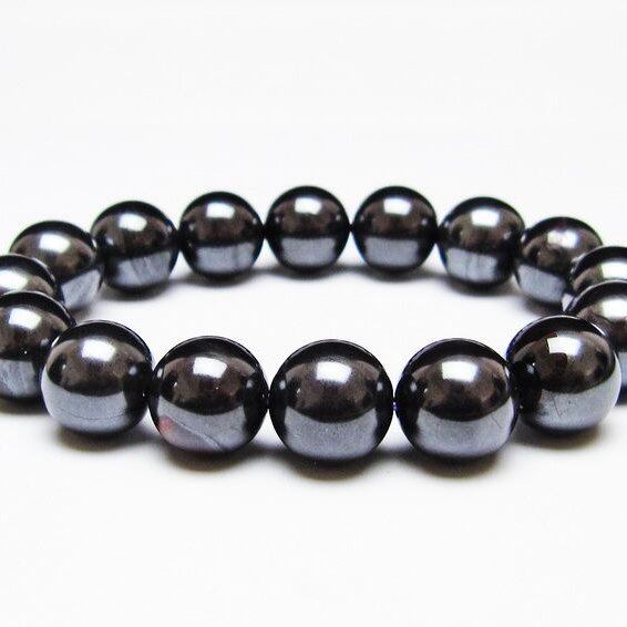 スギライト ブレスレット 13mm ブラックスギライト ブレスレット ブレス 一点物 一点物 メール便可 [M便 1/10] 111-47248