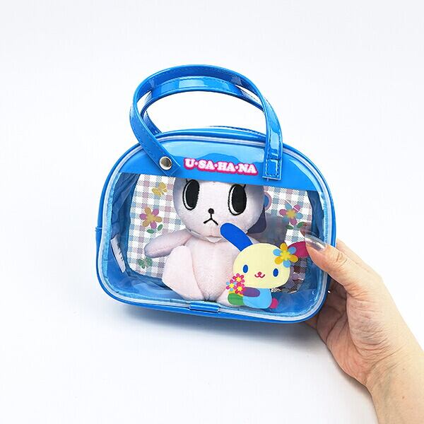 サンリオ ウサハナ ボストンバッグ風ポーチ Sanrio | キャラクター