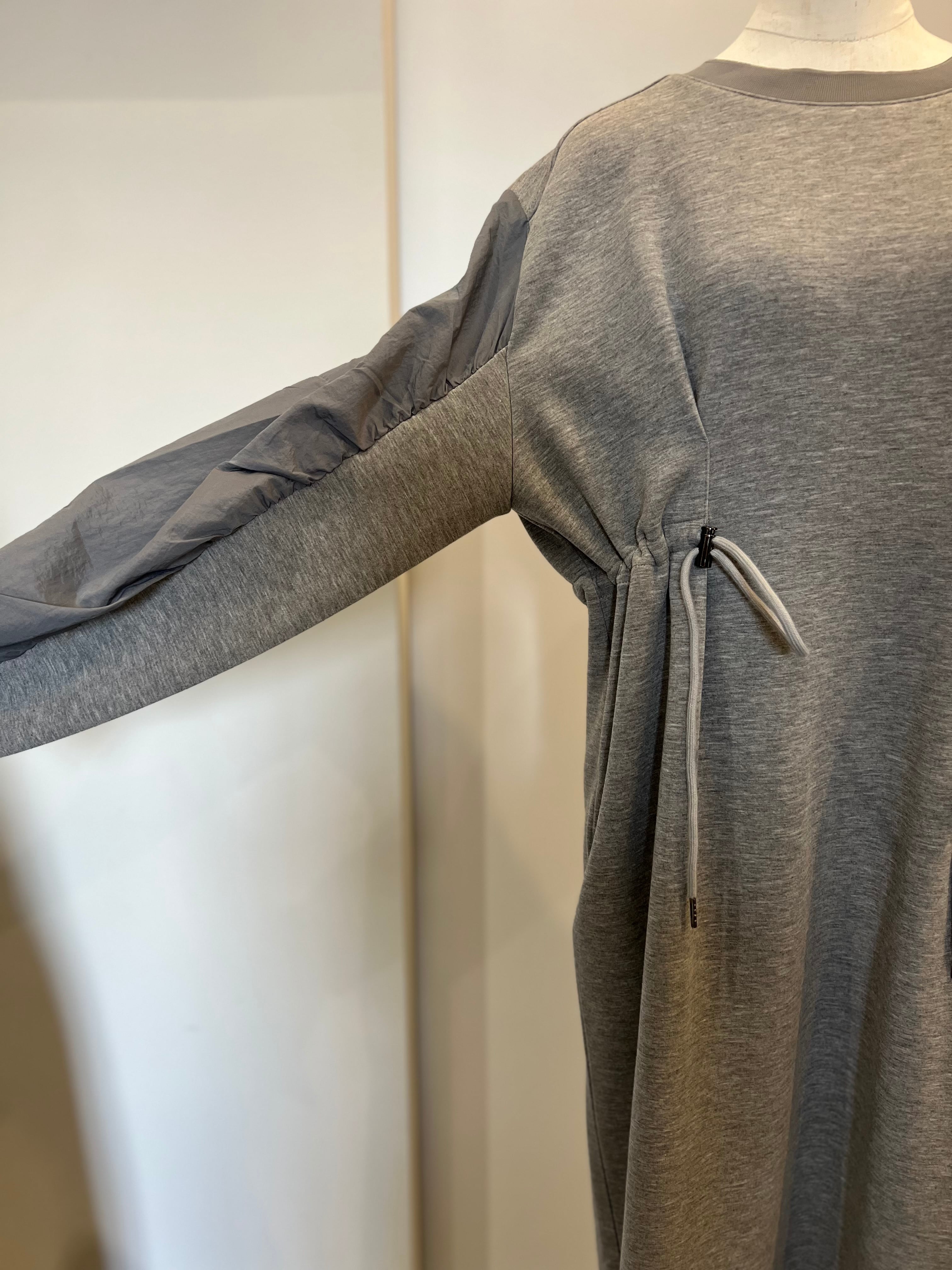 【SELECT】ポンチミリタリードロストタックワンピース 35-0733