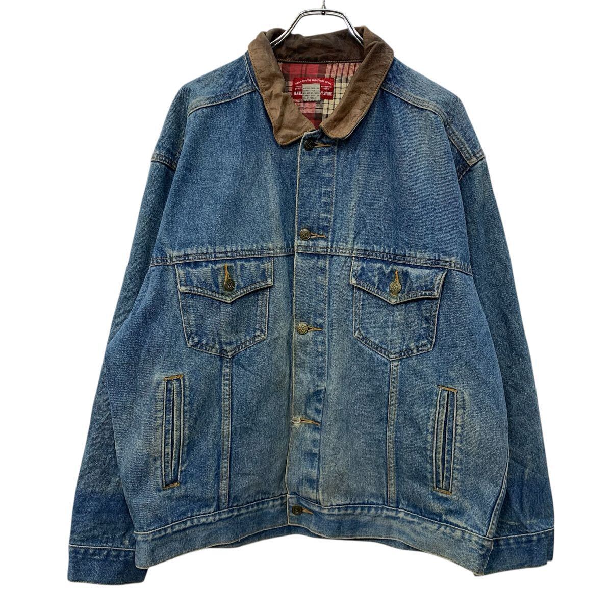 Benjamin Authentic Club Vintage Wash Denim Trucker Jacket Special
