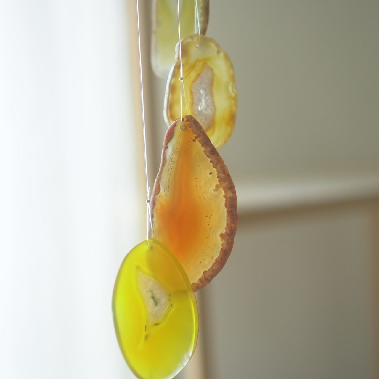 Orange Soda - アゲートヒーリングチャイム / Agate Sun Catcher Wind Chime 631
