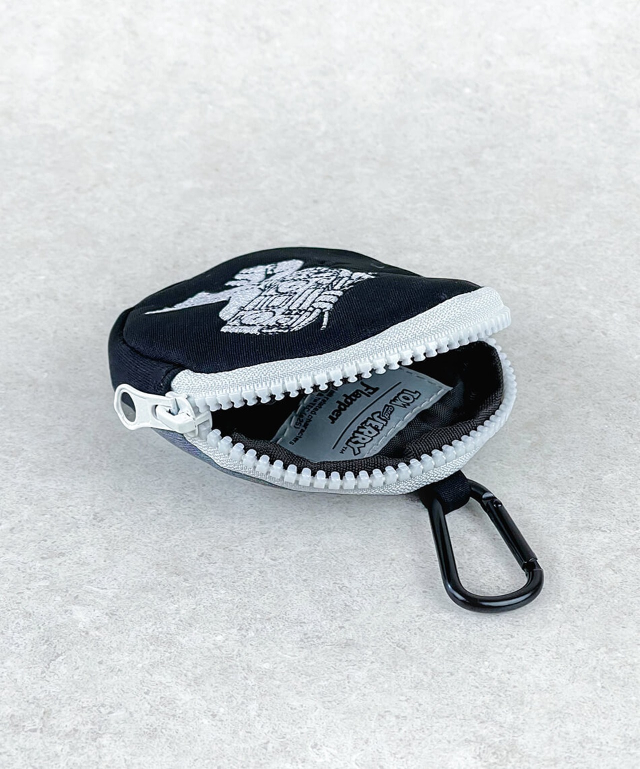 F258204_TOM and JERRY×Flapper モノクロミニポーチ - 5