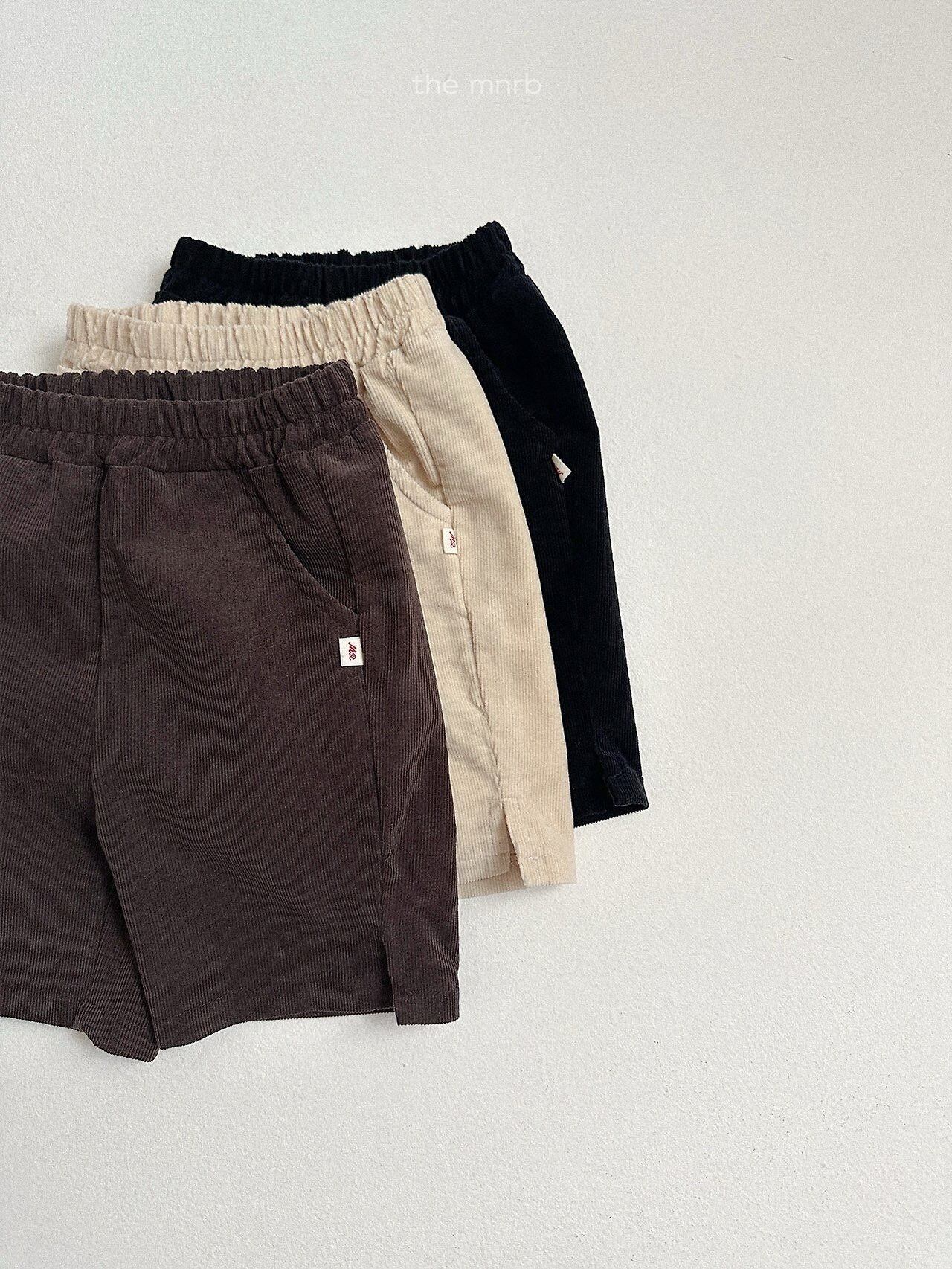 送料無料【予約】/ ゴールデンカフリパンツ / minirobe