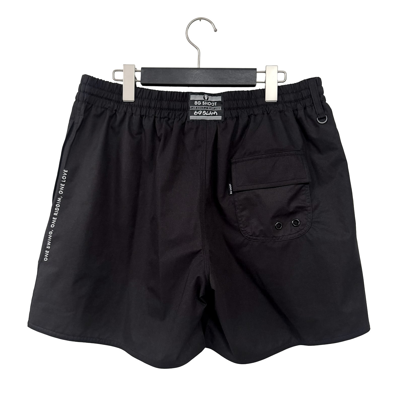 8G SHOOT × 69slam SHORT PANTS -BLACK- | 8G SHOOT WEBSTORE