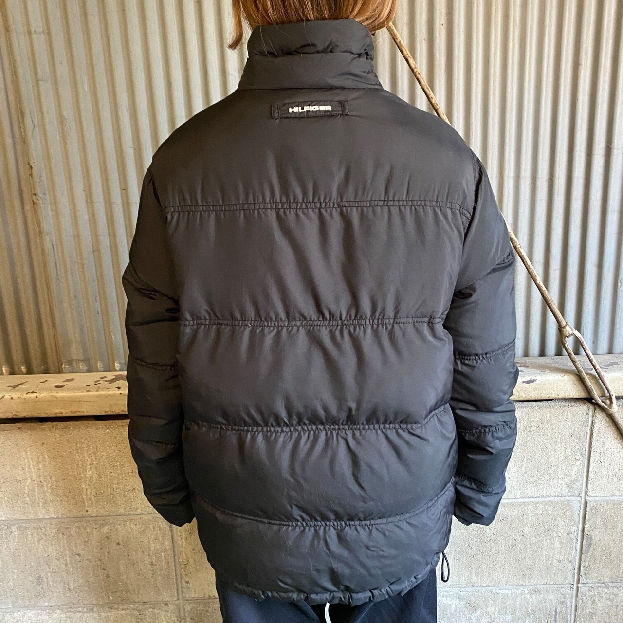 TOMMY HILFIGER トミーヒルフィガー リバーシブル ダウンジャケット 