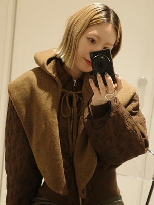 【25AW】FETICO フェティコ / Cashmere Mix Balaclava / バラクラバ