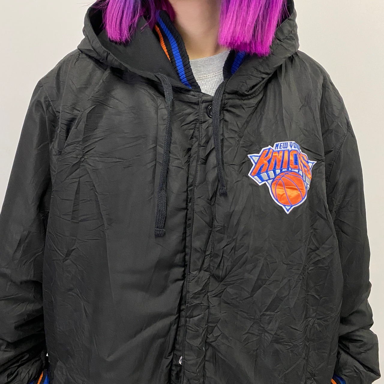 NBA ジェフハミルトン ポリエステル×スウェット リバーシブル 中綿 