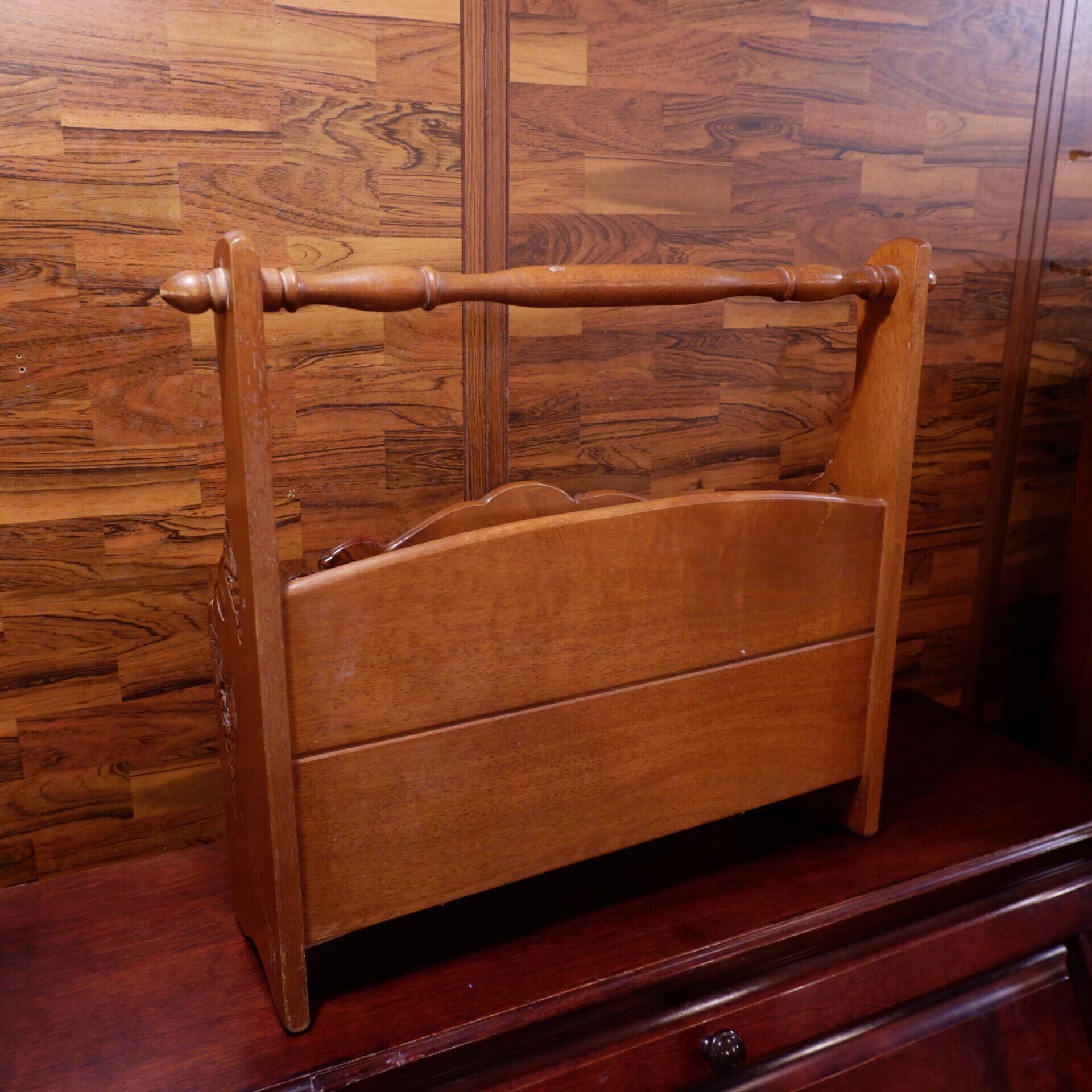 吉川 2024 葡萄園 カービング スリムチェスト アンティーク 木製 小物