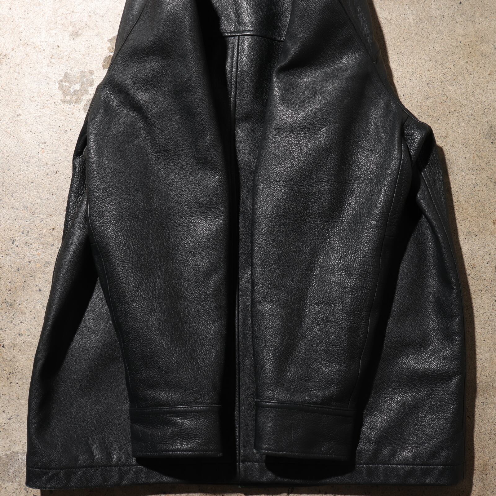 極美品 S OLD GAP 90s レザー カーコート オールドギャップ 黒 | ENCOUNT