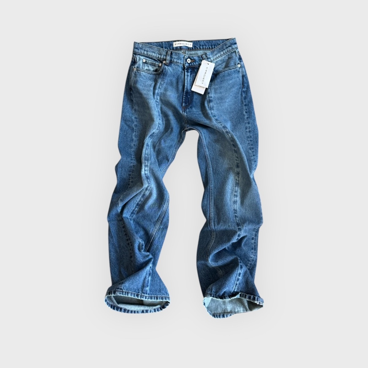 Y/PROJECT wire denim pants | eunoia1008