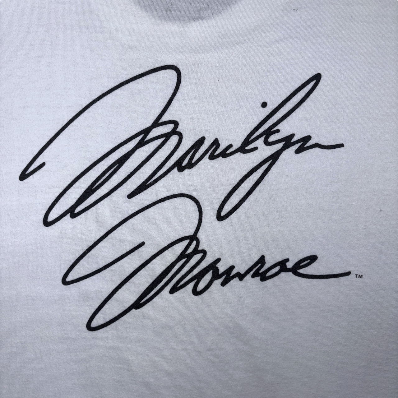 【MARILYN MONROE】マリリンモンロー フォト  90's Vintage Tシャツ  XL