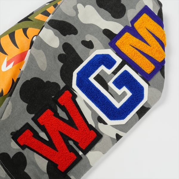 シャークパーカー A BATHING APE NFS フランケンタグ BAPE camo NFS 