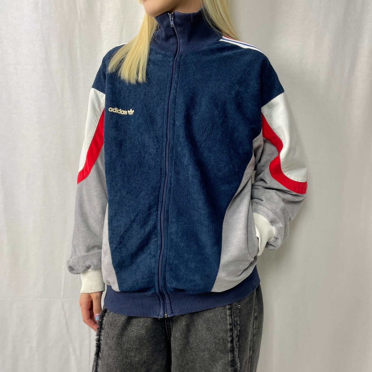 70年代 フランス製 VENTEX社製 adidas アディダス ジャージ トラック 