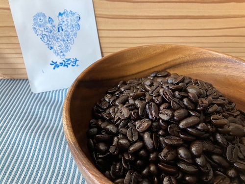 【挽き豆】インドネシア産マンデリンバタックブルー深煎り200g